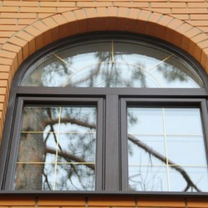 Арочное противопожарное окно / серия FRM1026